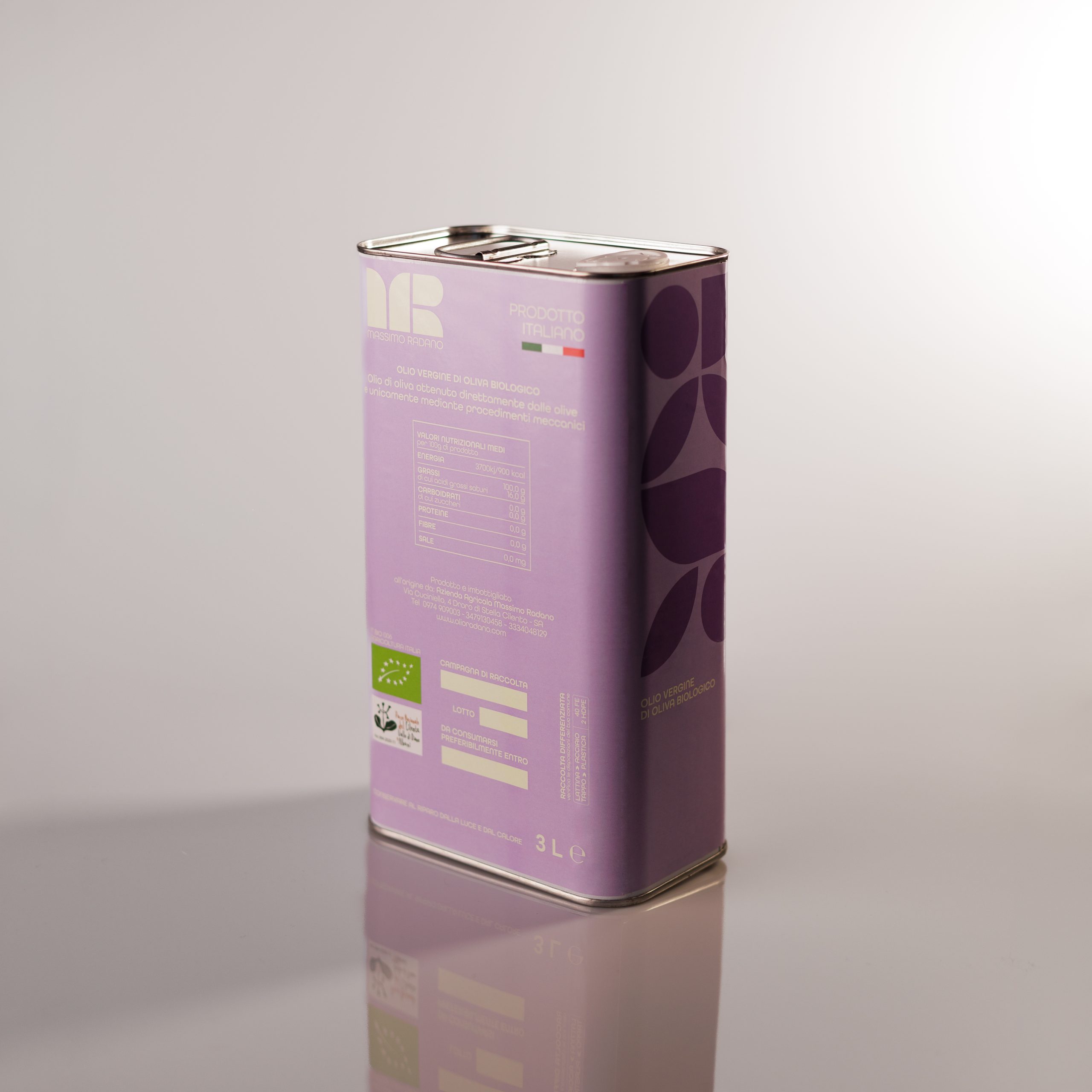 Olio vergine d'Oliva Bio 3Lt- Anna - immagine 3