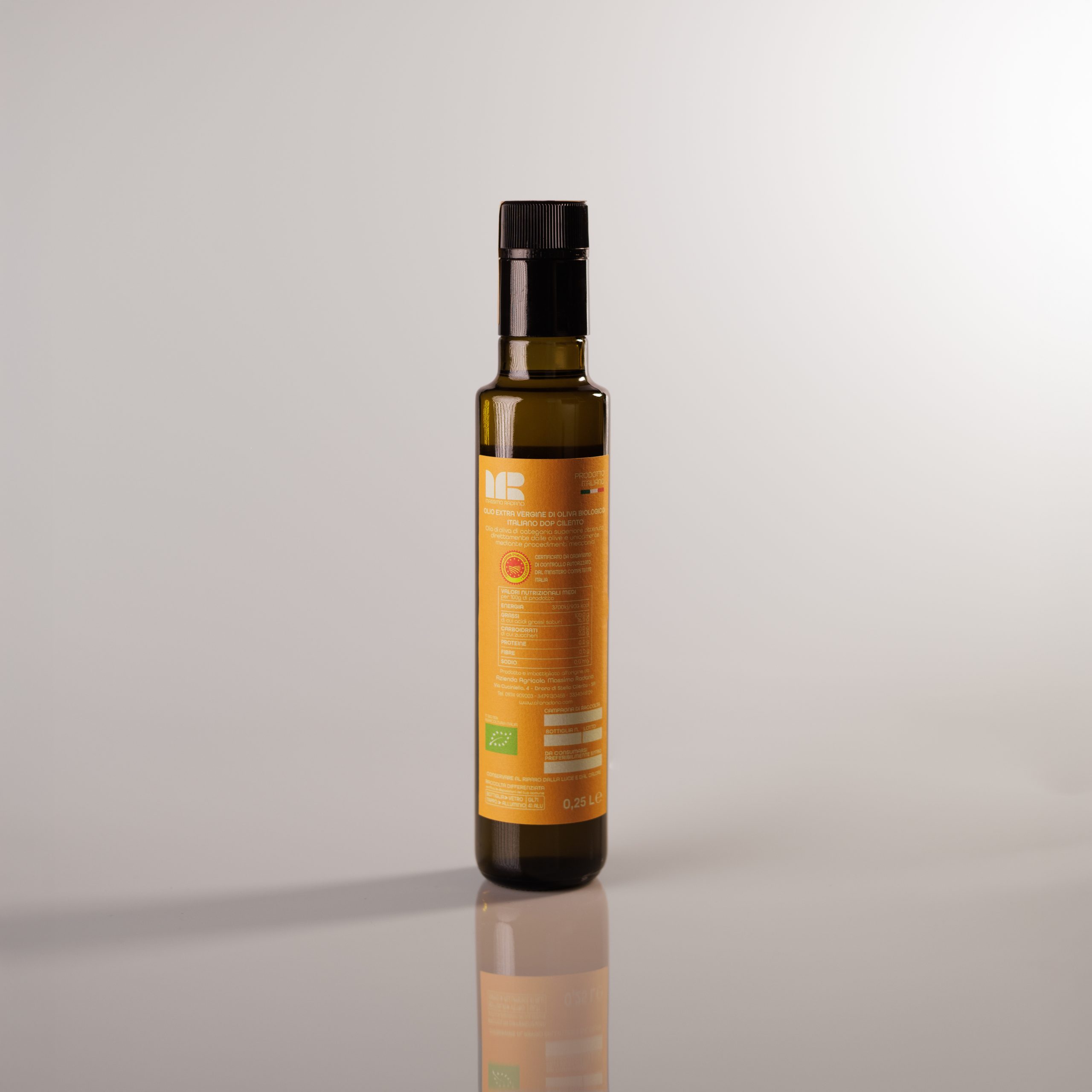 Olio Extravergine d'Oliva Bio D.O.P. 0,25lt- Massimo - immagine 3